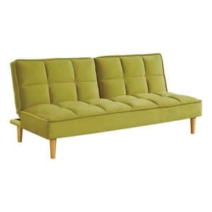 Καναπές-κρεβάτι Puzzle κίτρινος