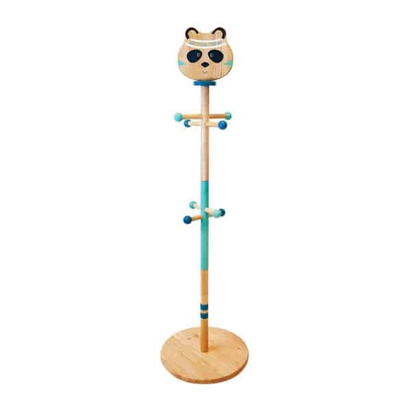 Child wooden coat stand Indianimals Teddy bear