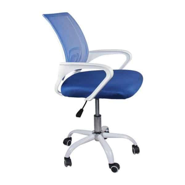 Οικονομική καρέκλα γραφείου χωρίς ανάκληση μπλε