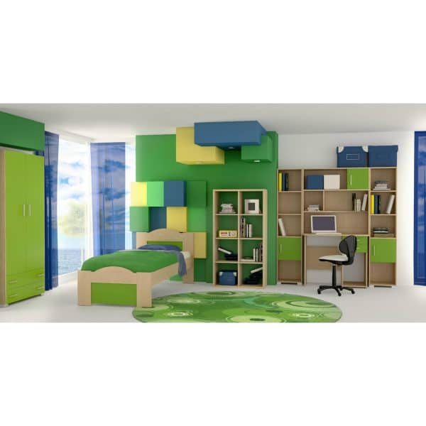 Children's room Green wave
