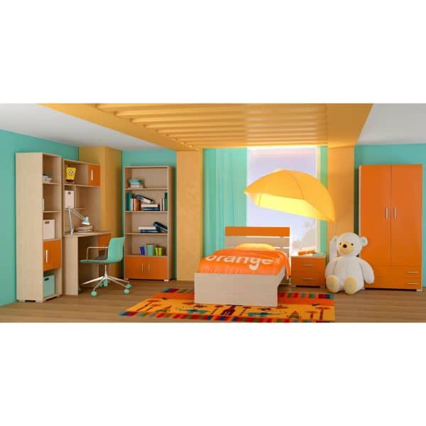 Παιδικό δωμάτιο Νότα πορτοκαλί