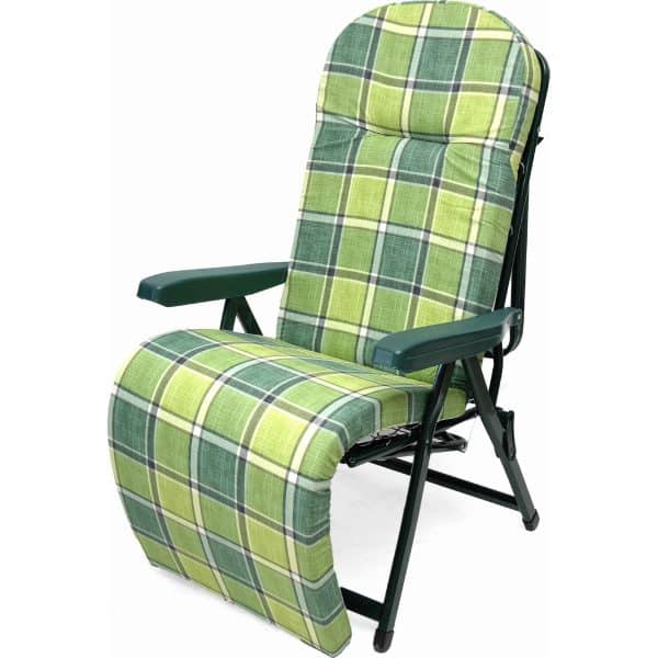 Πολυθρόνα-κρεβάτι πράσινη μεταλλική πολ/ων θέσεων