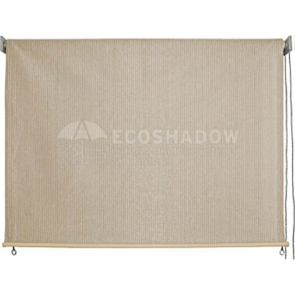 Beige sand roll-up cover